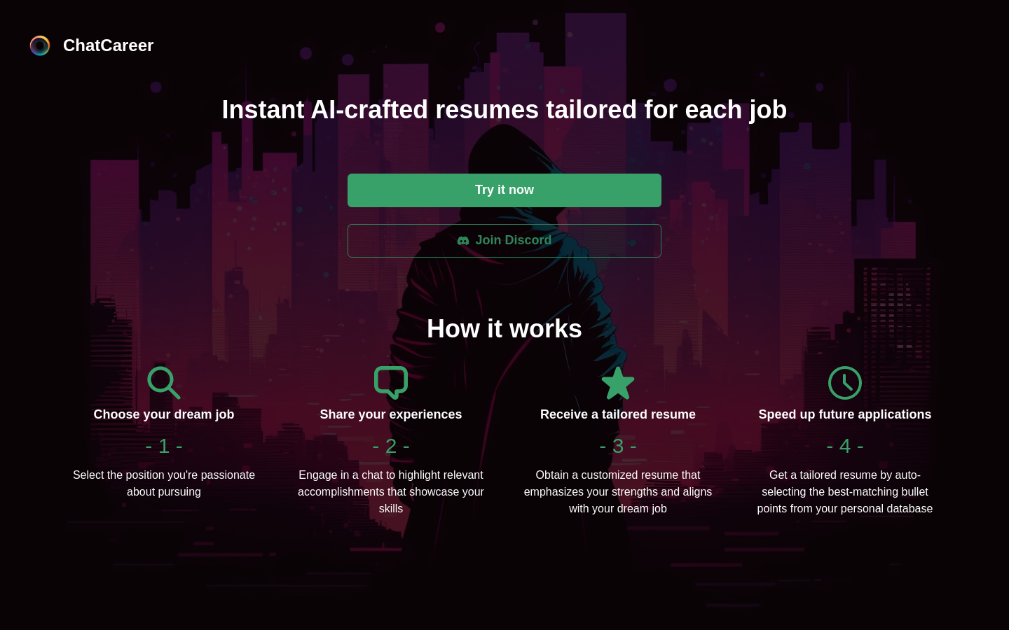 ChatCareer preview