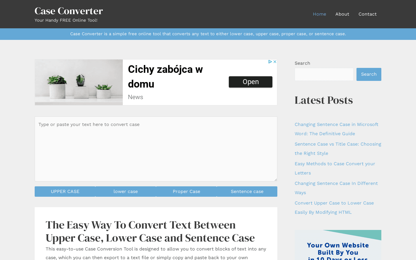 Case Converter preview