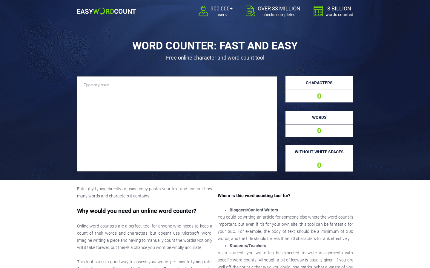 Word Counter preview