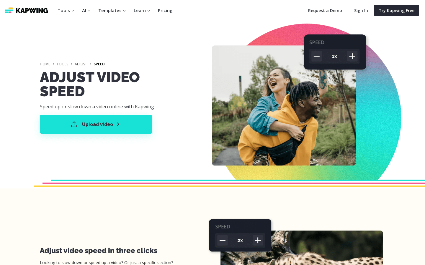 Change Video Speed preview