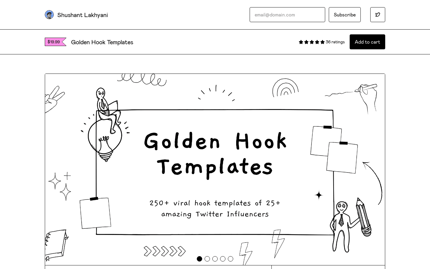 Golden Hook Templates preview