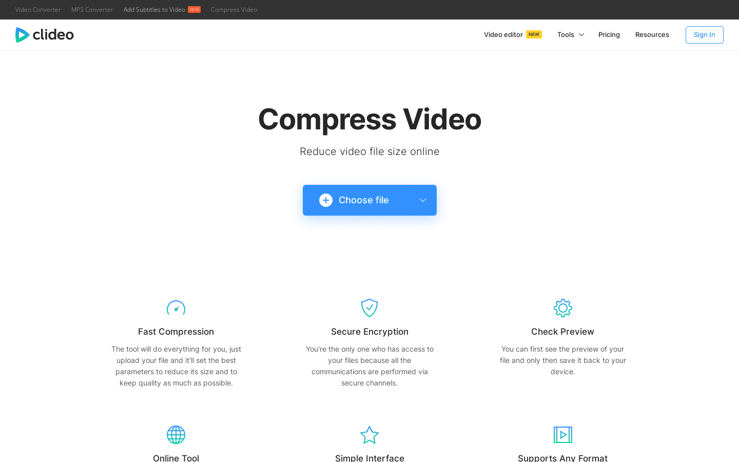 Compress Video preview