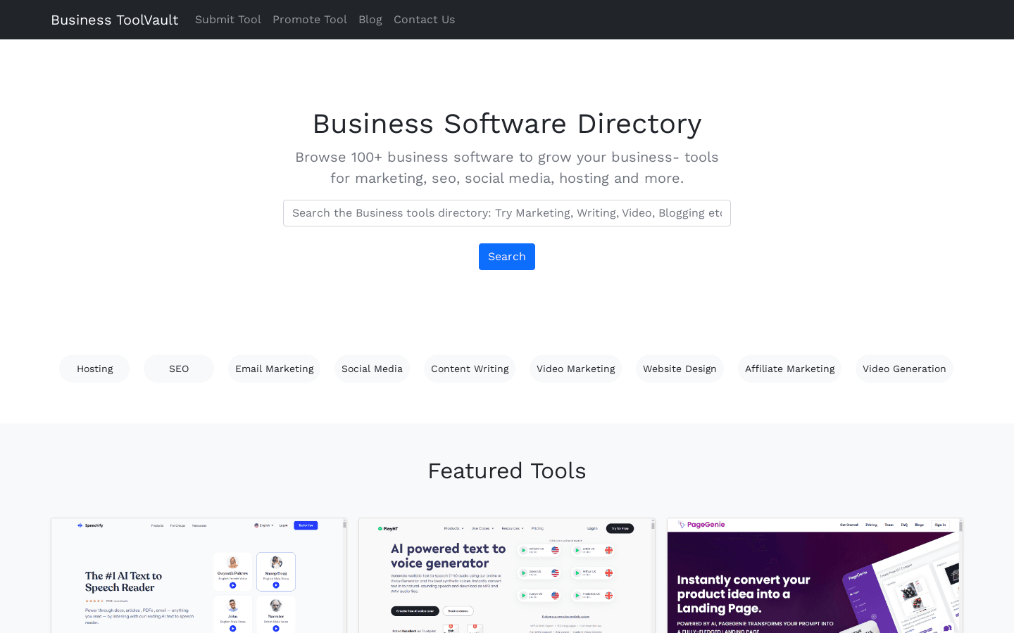 Business ToolVault preview