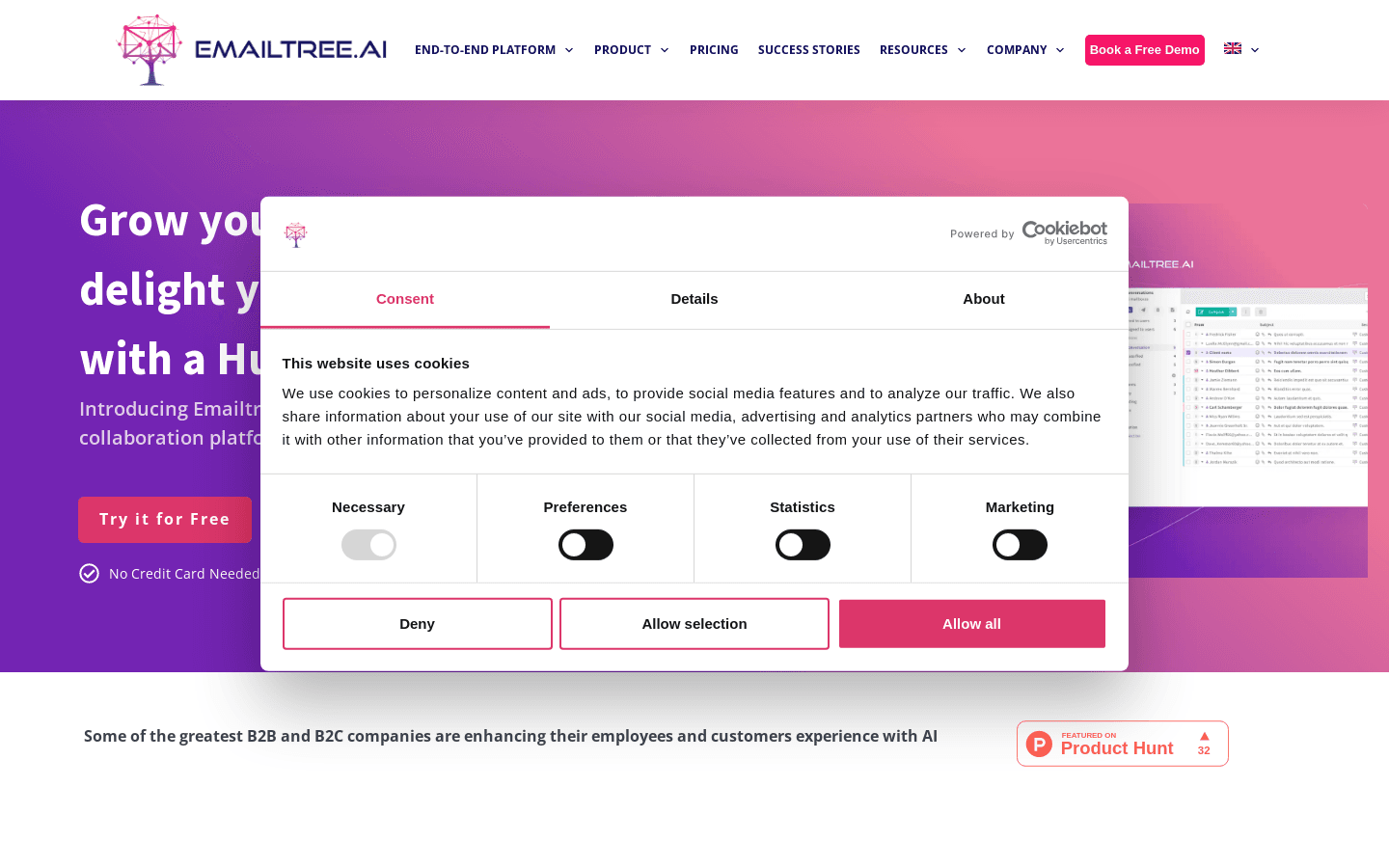 Emailtree.AI preview