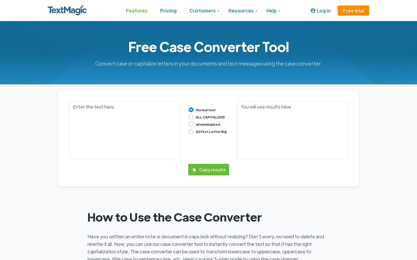 Case Converter Tool preview