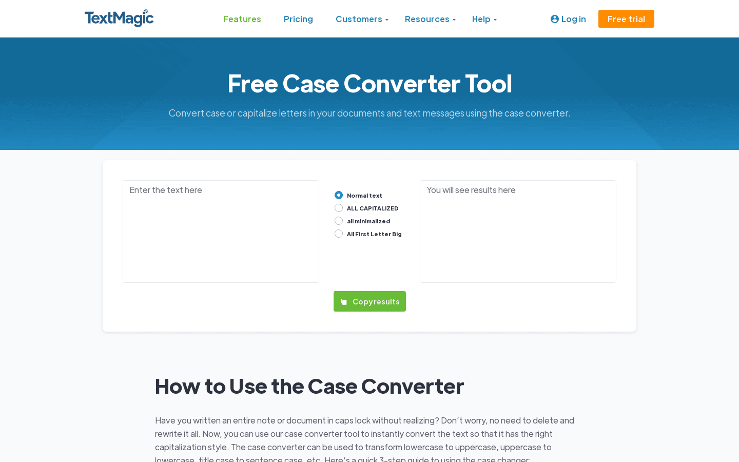 Case Converter Tool preview