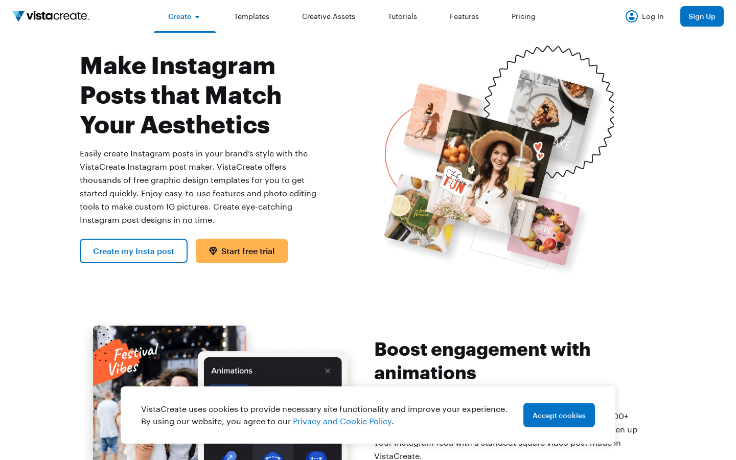 Instagram Posts preview