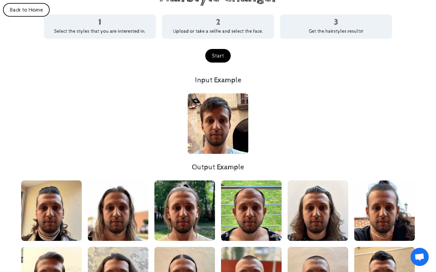 Hairstyle Changer preview