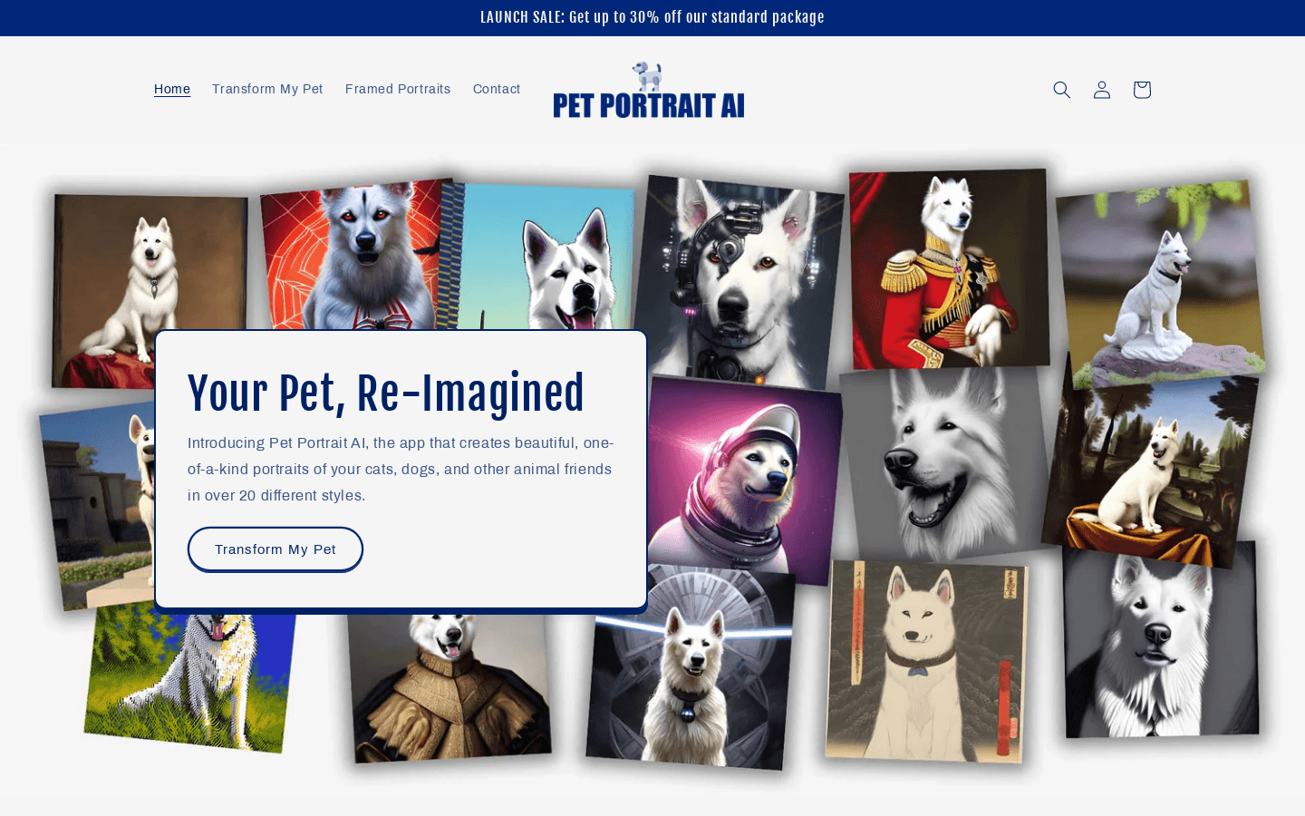 Pet Portrait AI preview