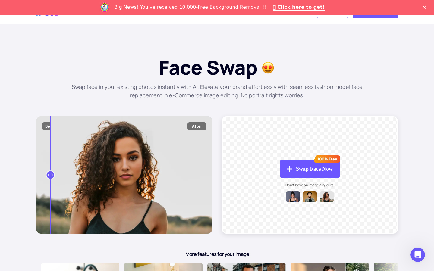 Face Swap preview