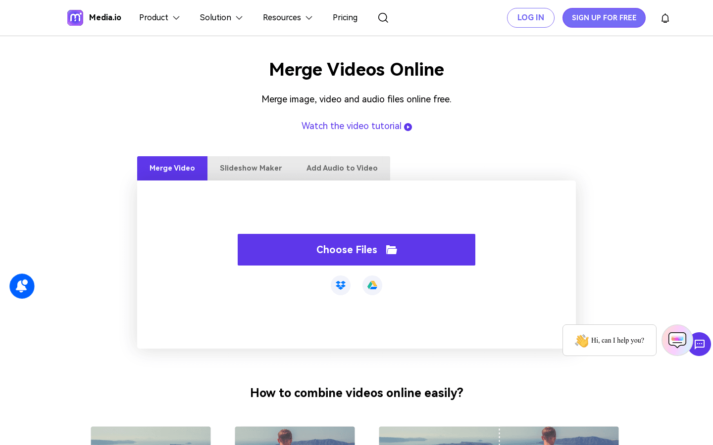 Video Merger preview