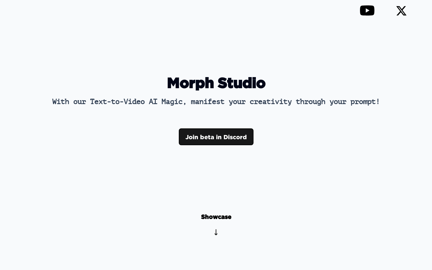 Morph Studio preview