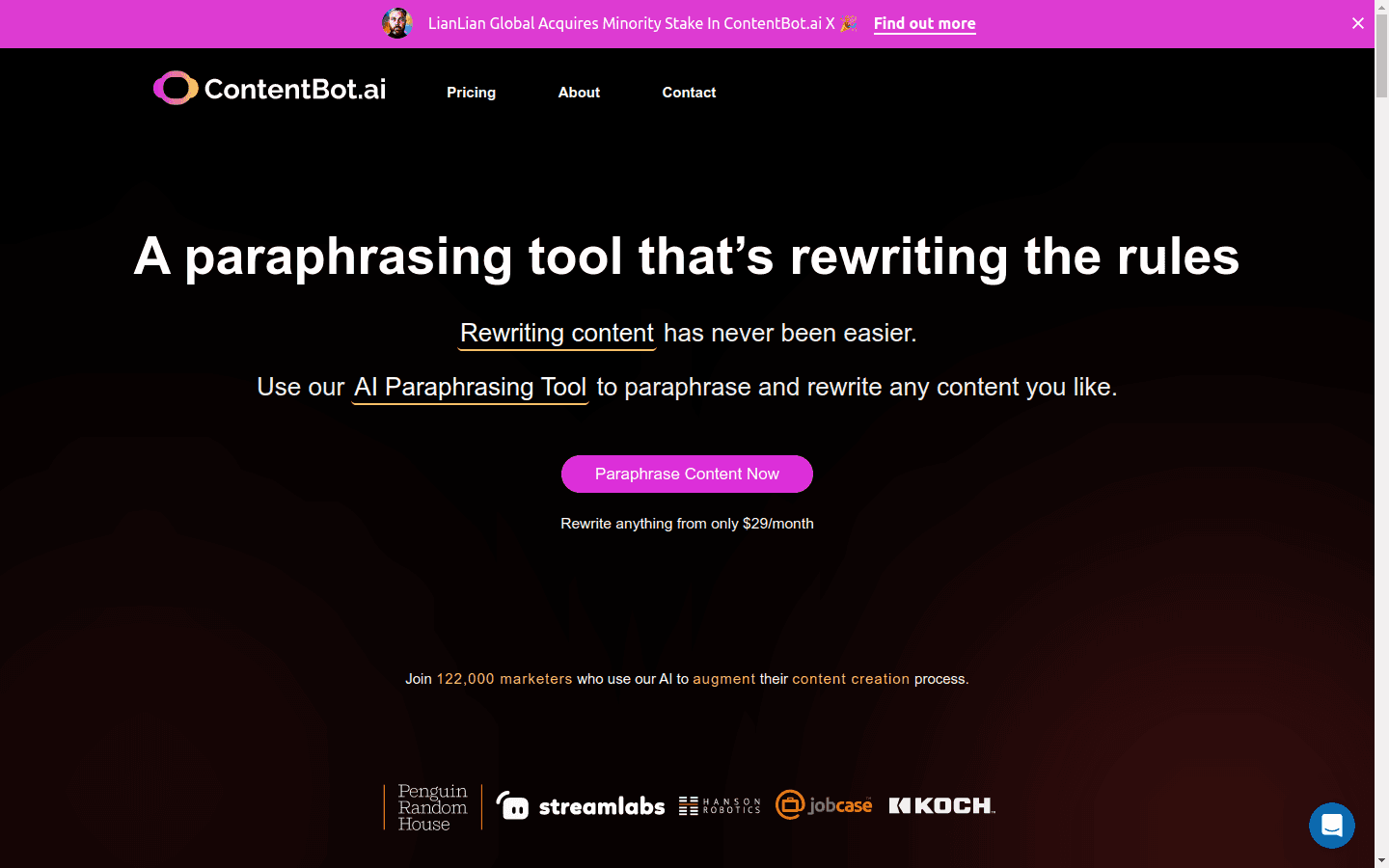 AI Paraphrasing Tool preview
