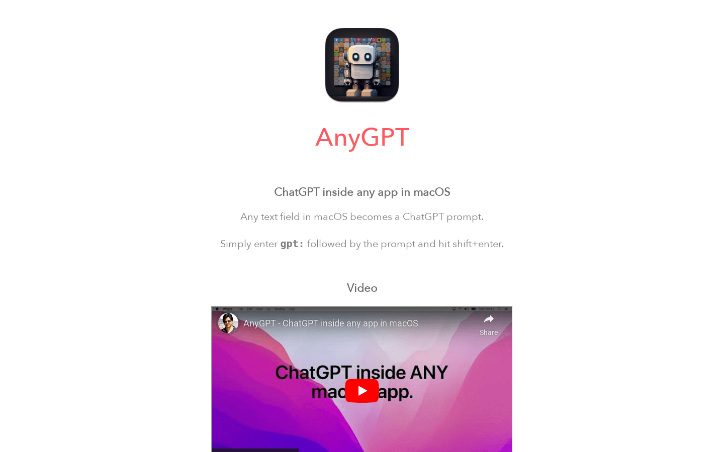 AnyGPT preview