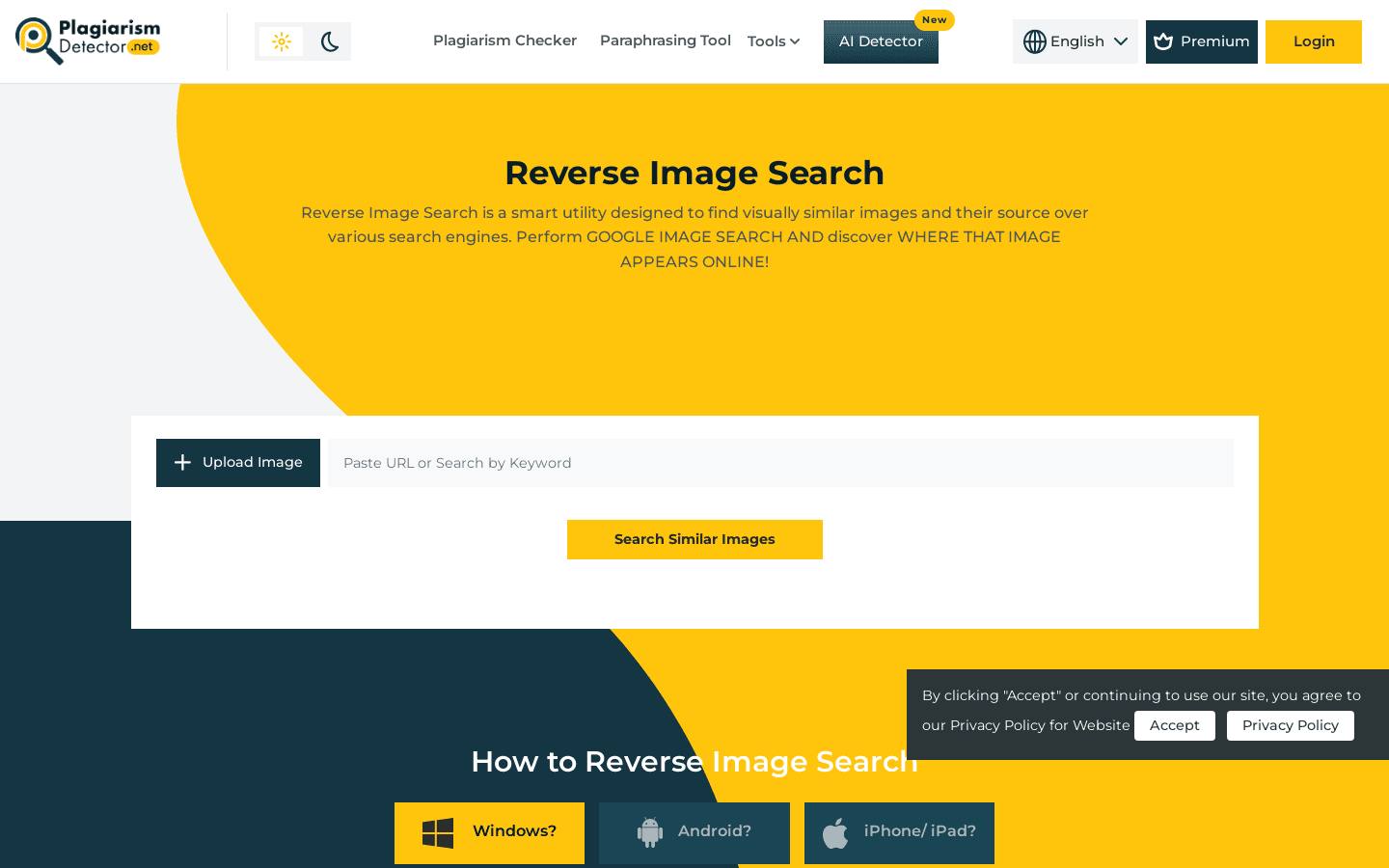 Reverse Image Search preview