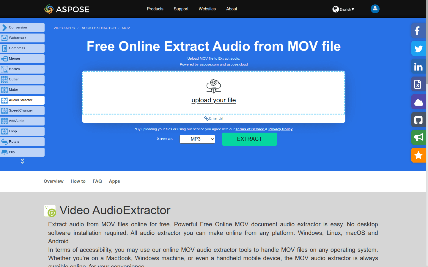Extract Audio from Video preview