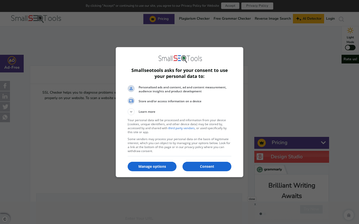 SSL Checker Tool preview