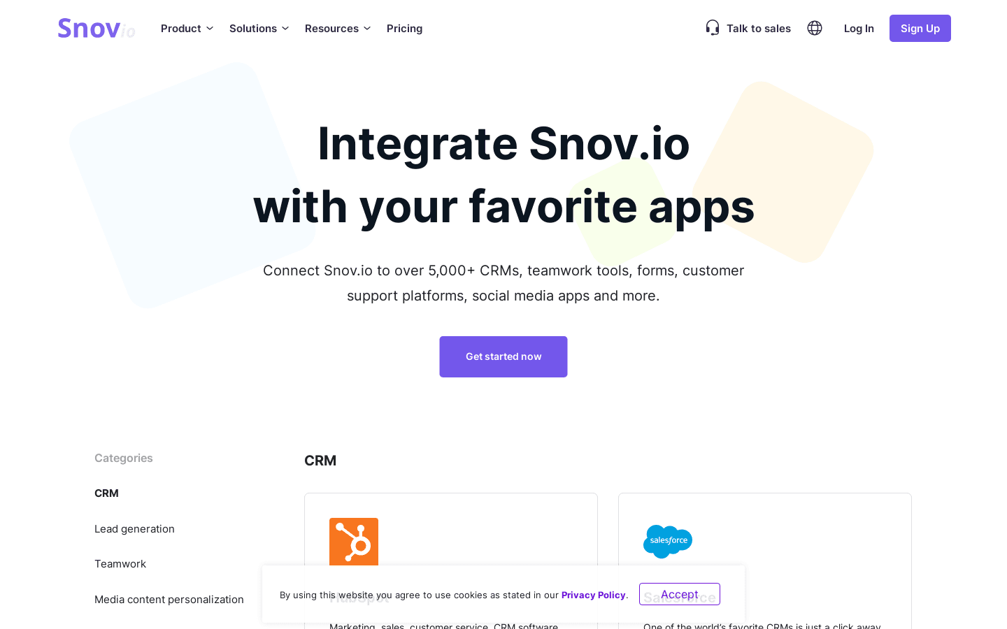 Integrate Snov.io preview
