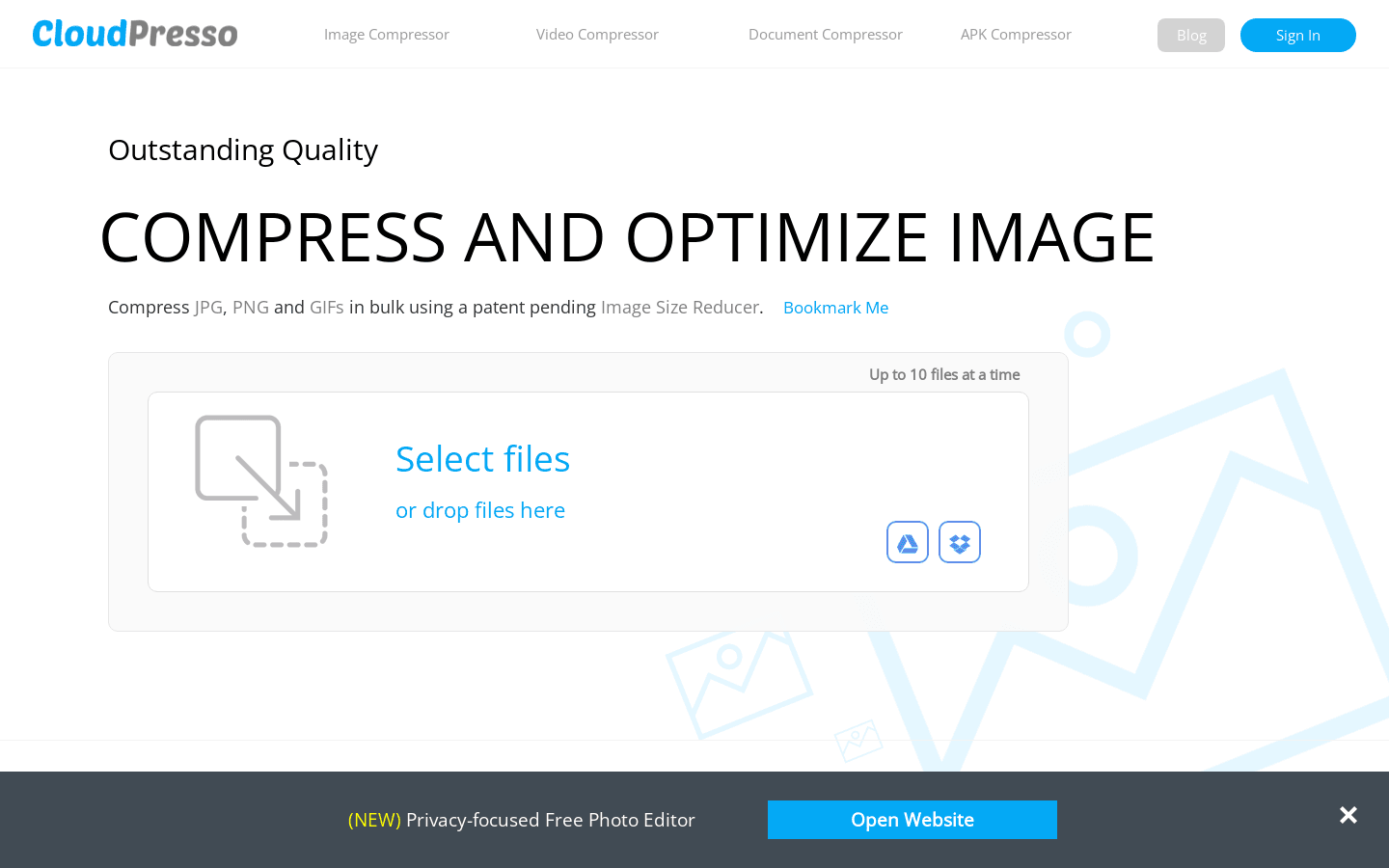 Image Compressor preview