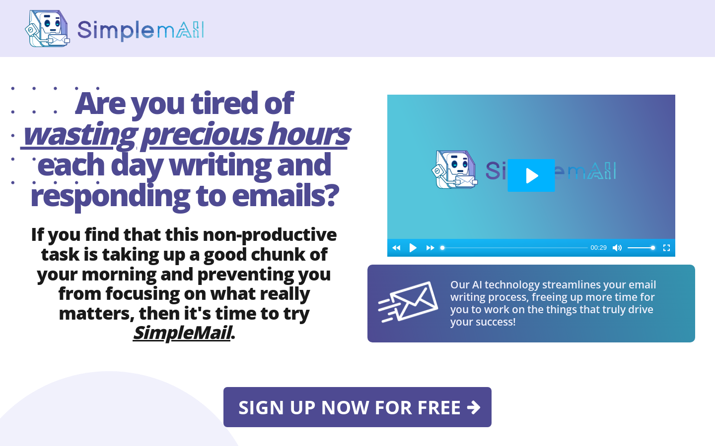 Simplemail preview