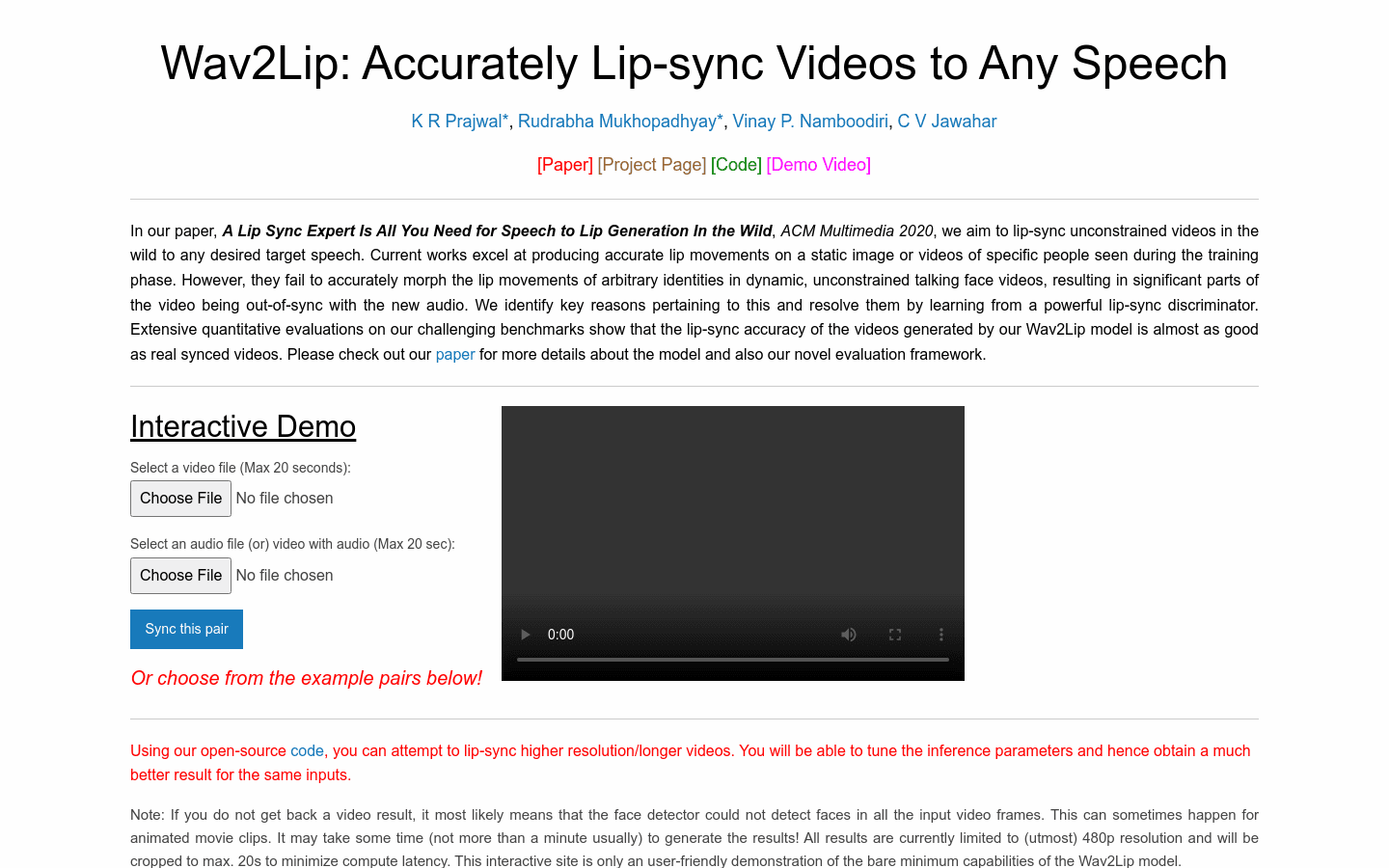 A Lip Sync Expert preview