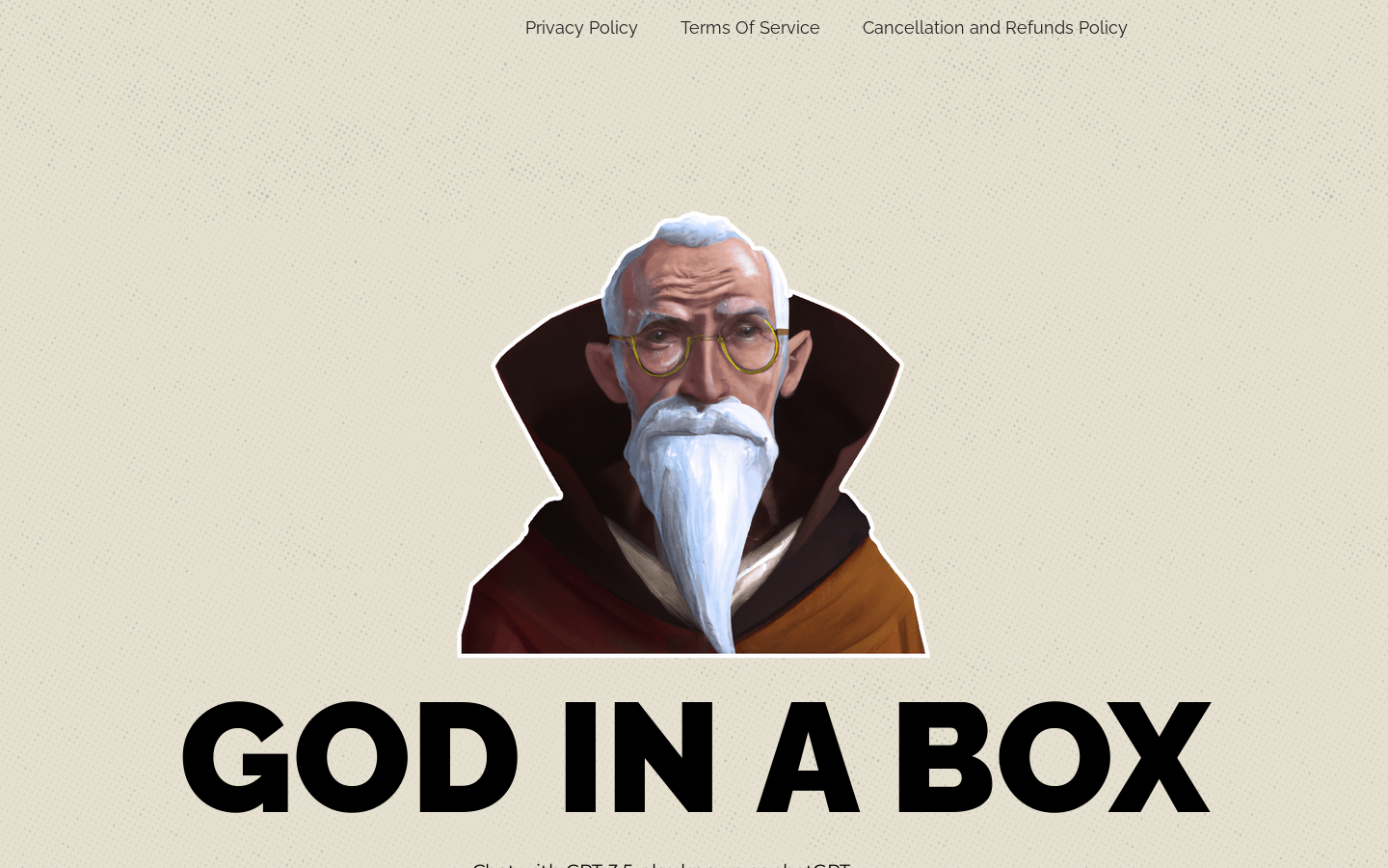 God In A Box preview