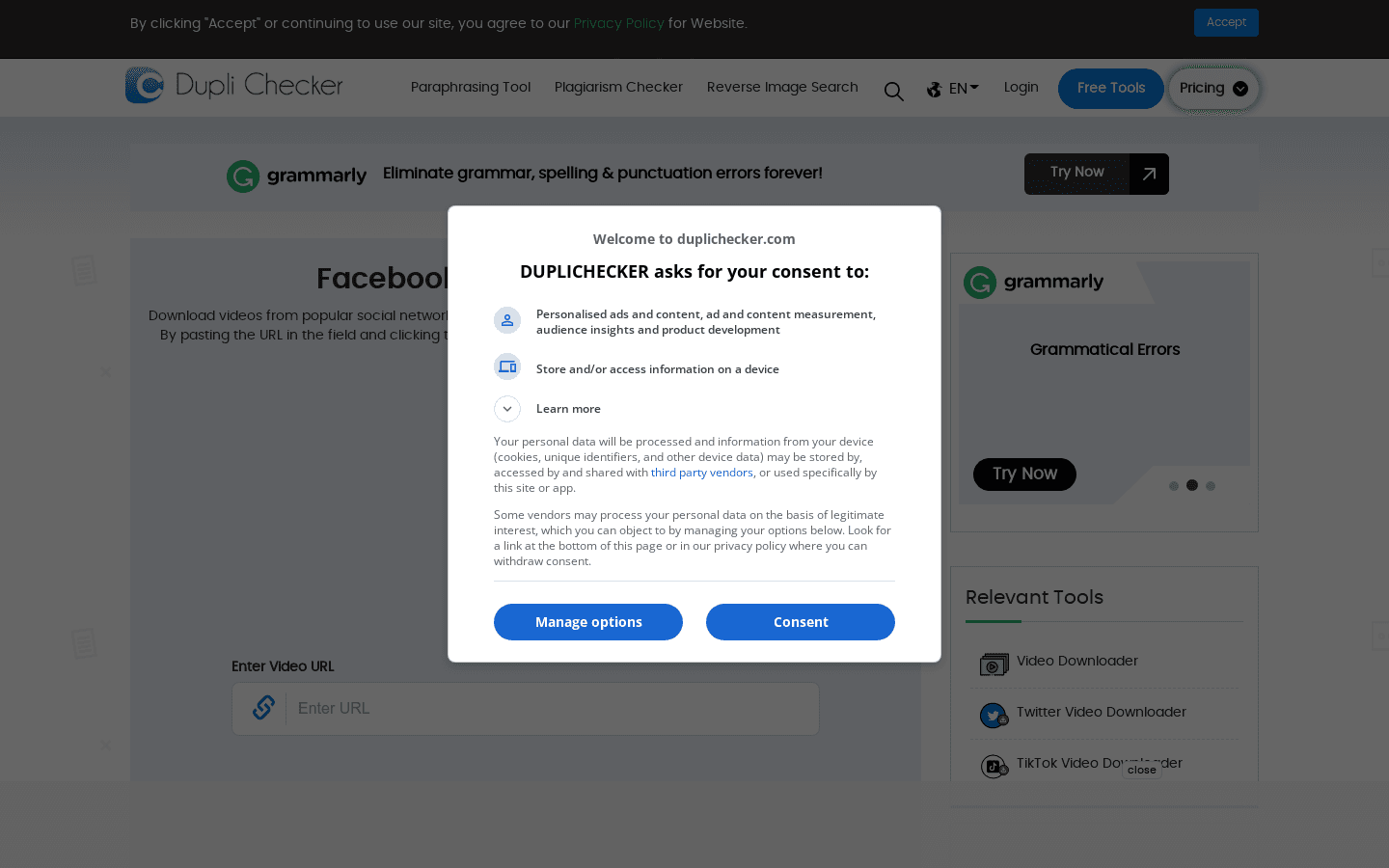 Facebook Video Downloader preview
