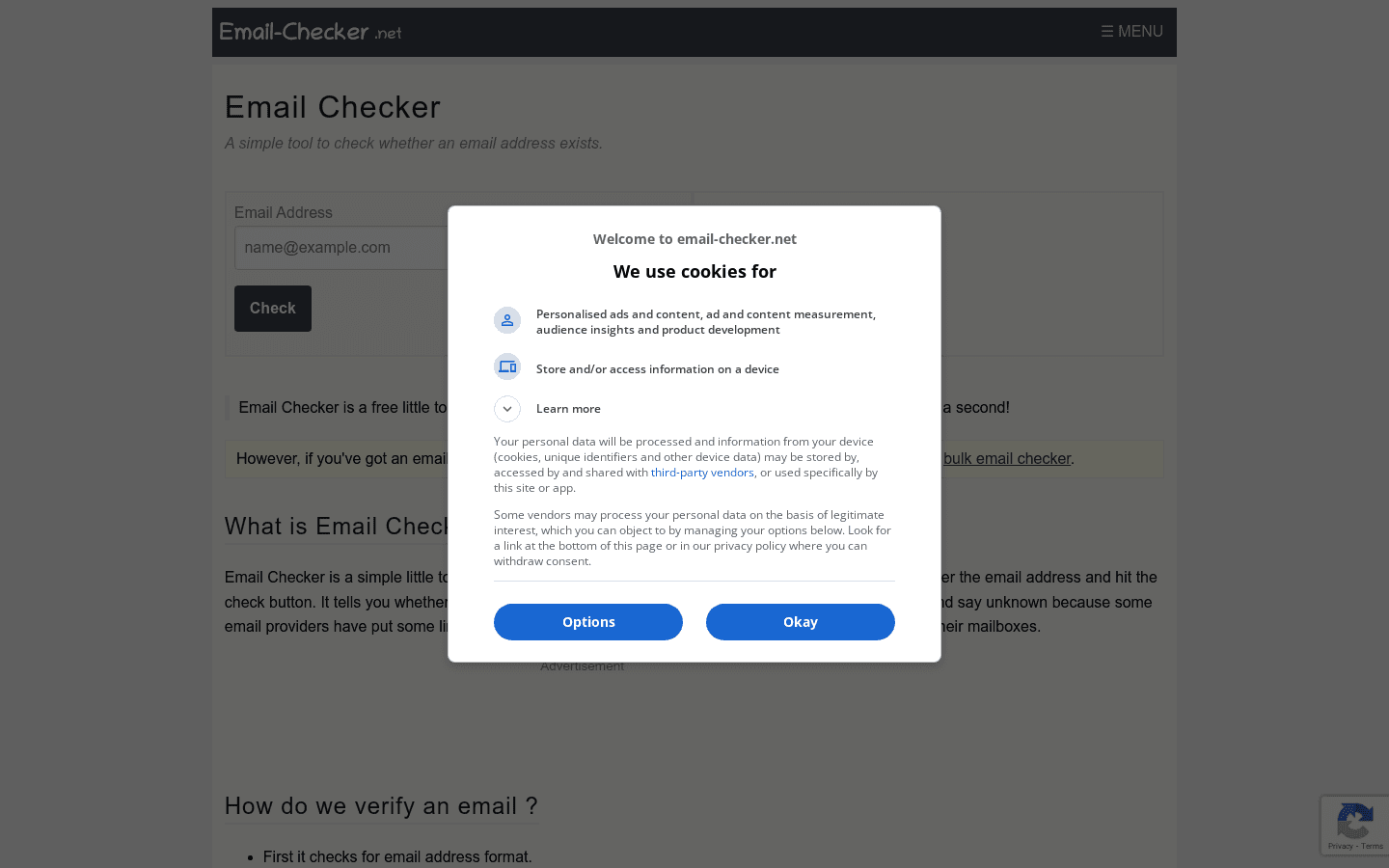 Email Checker preview