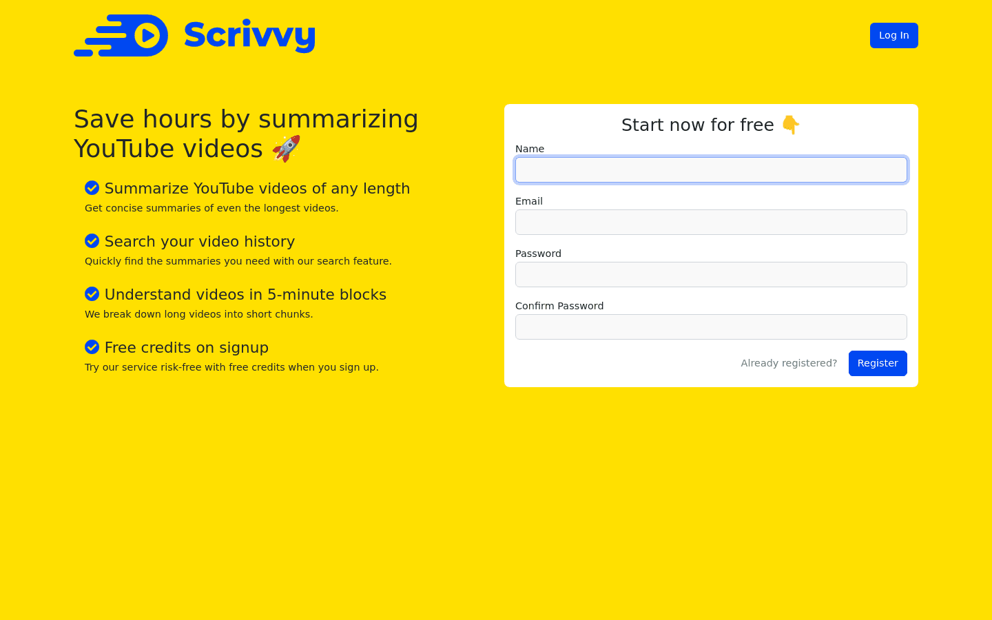 Scrivvy preview