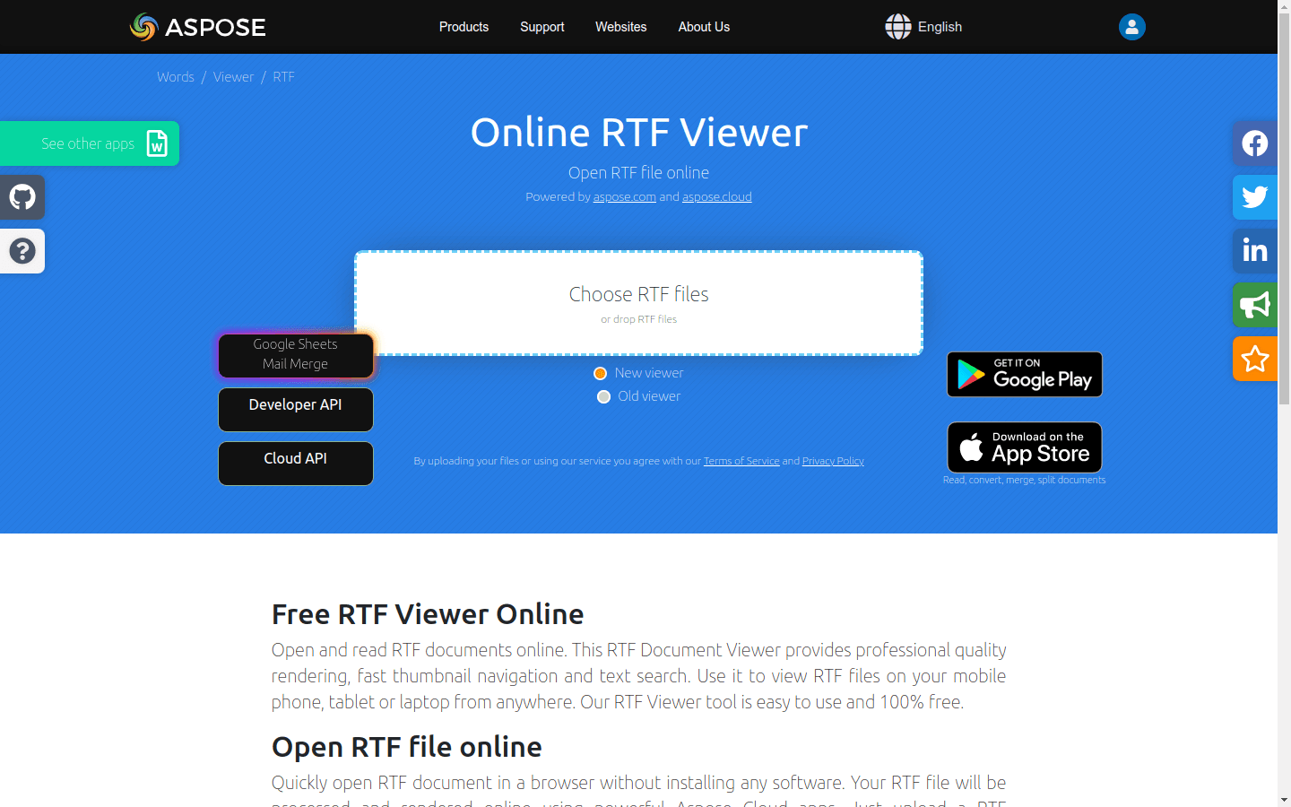 RTF Reader & Viewer preview