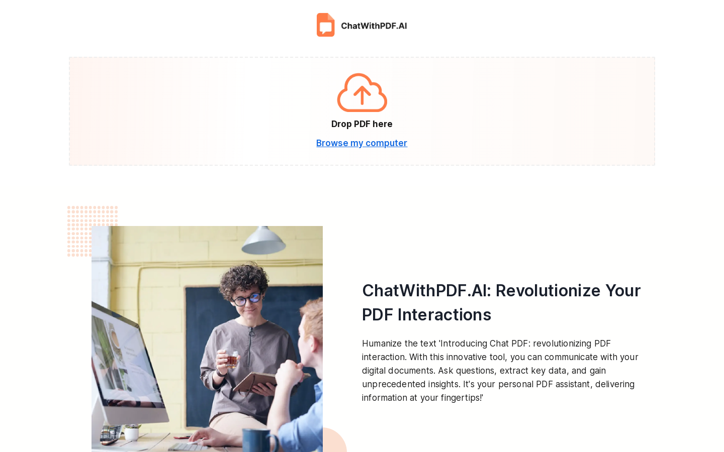 ChatWithPDF.AI preview
