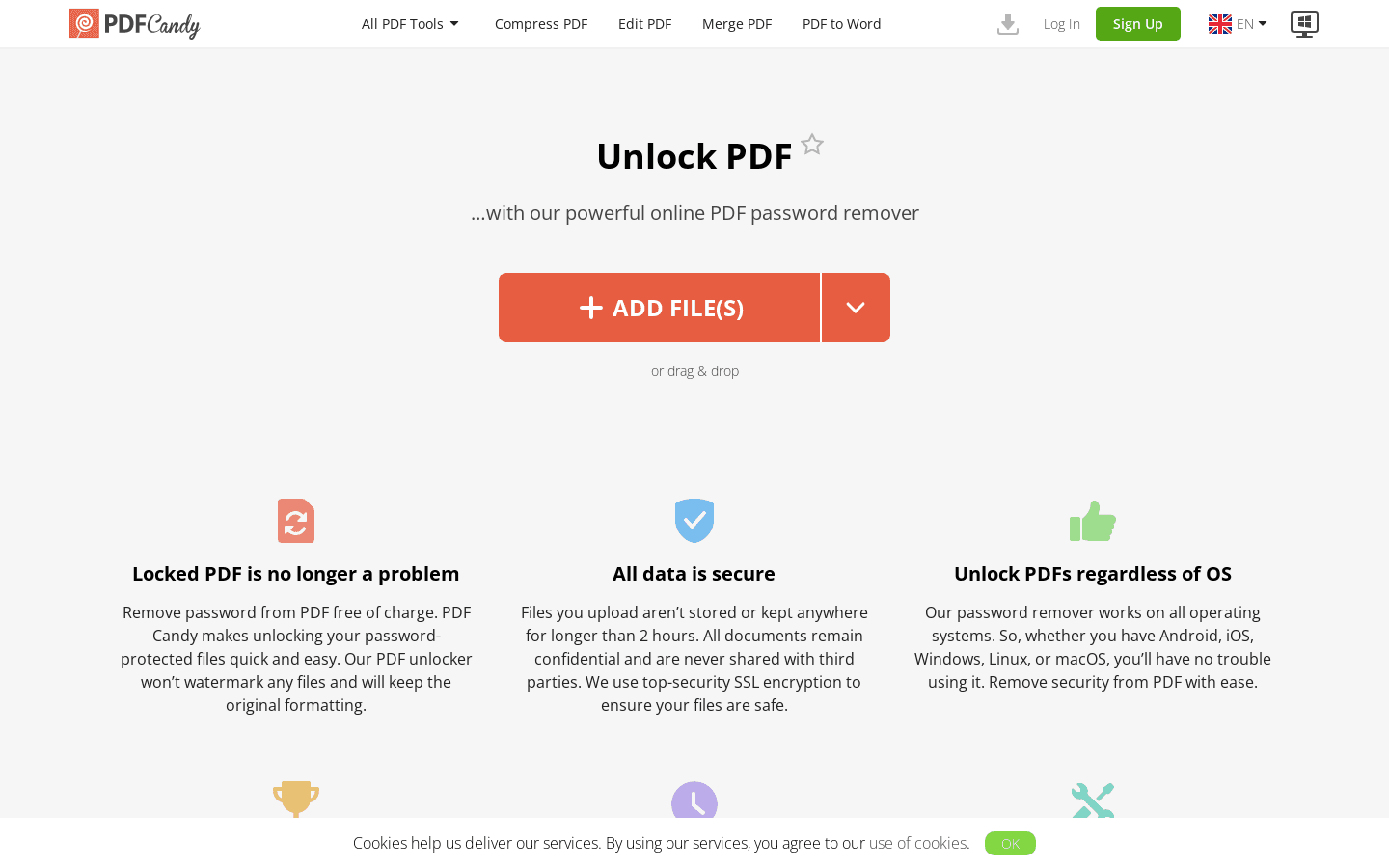 Unlock PDF preview