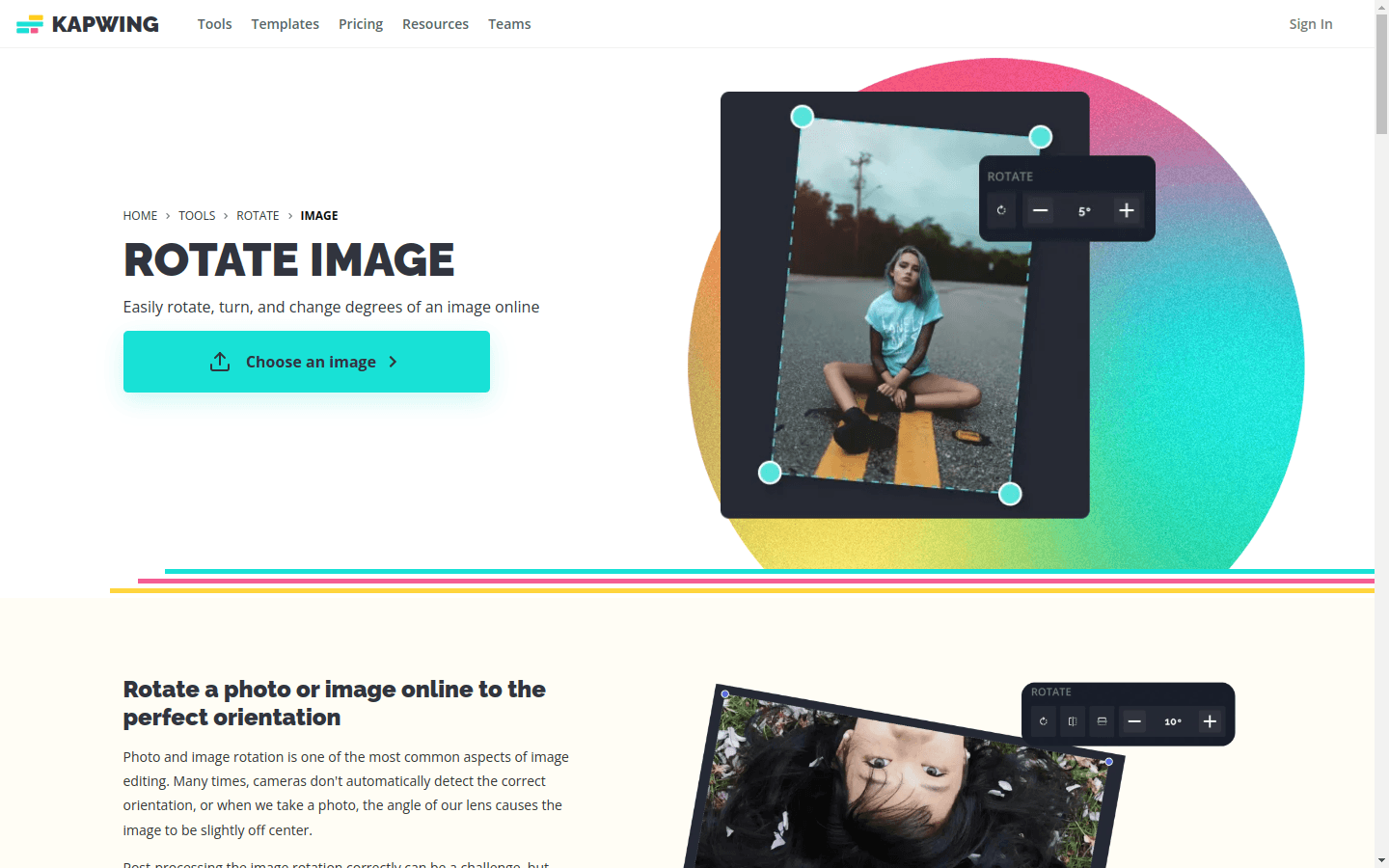 ROTATE IMAGE preview