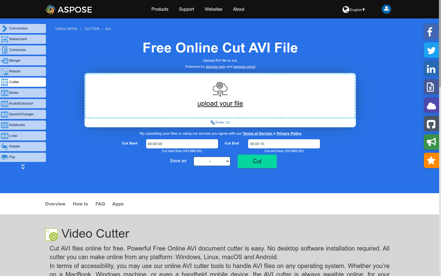 Cut AVI File preview