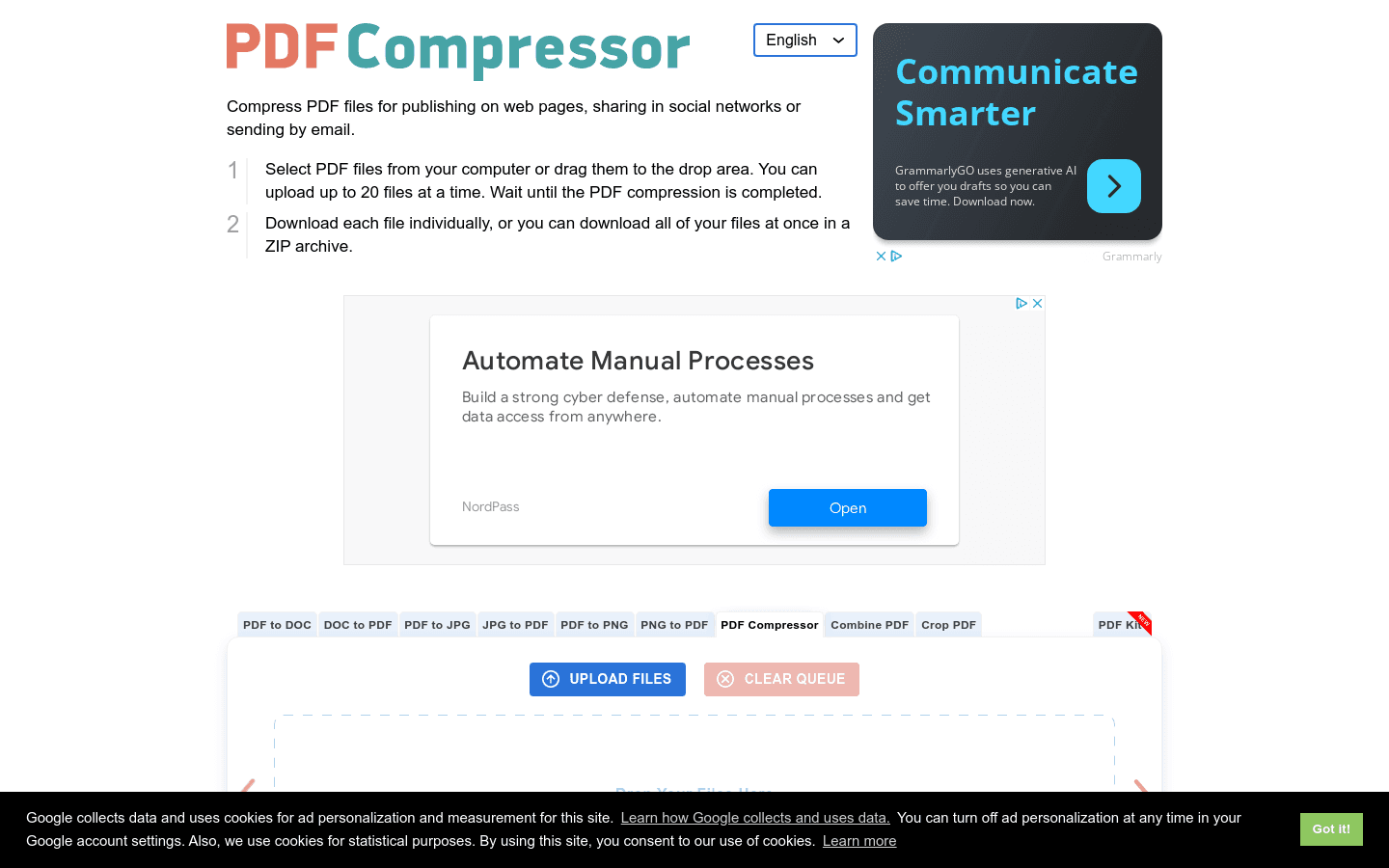 PDF Compressor preview