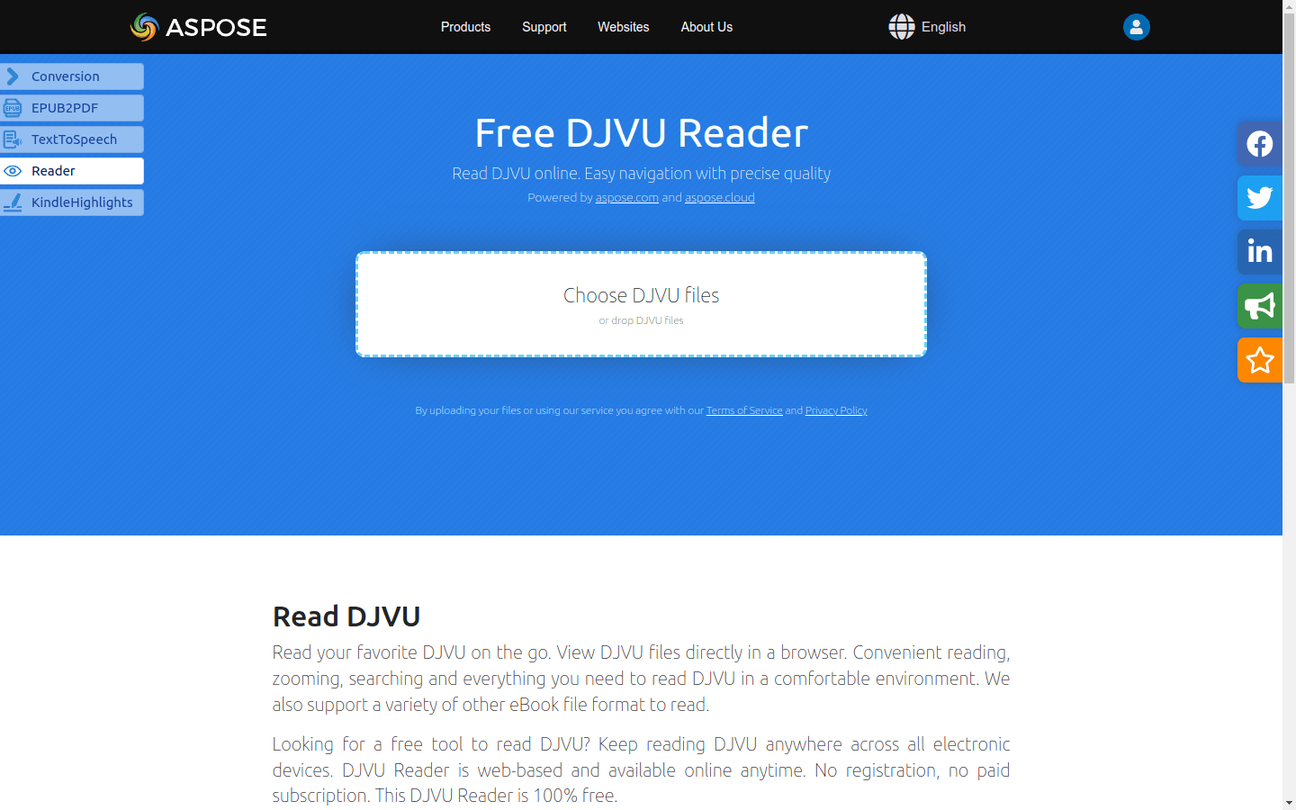 DJVU Reader preview