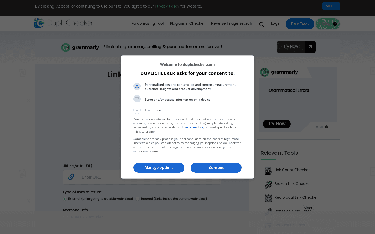Link Analyzer Tool preview