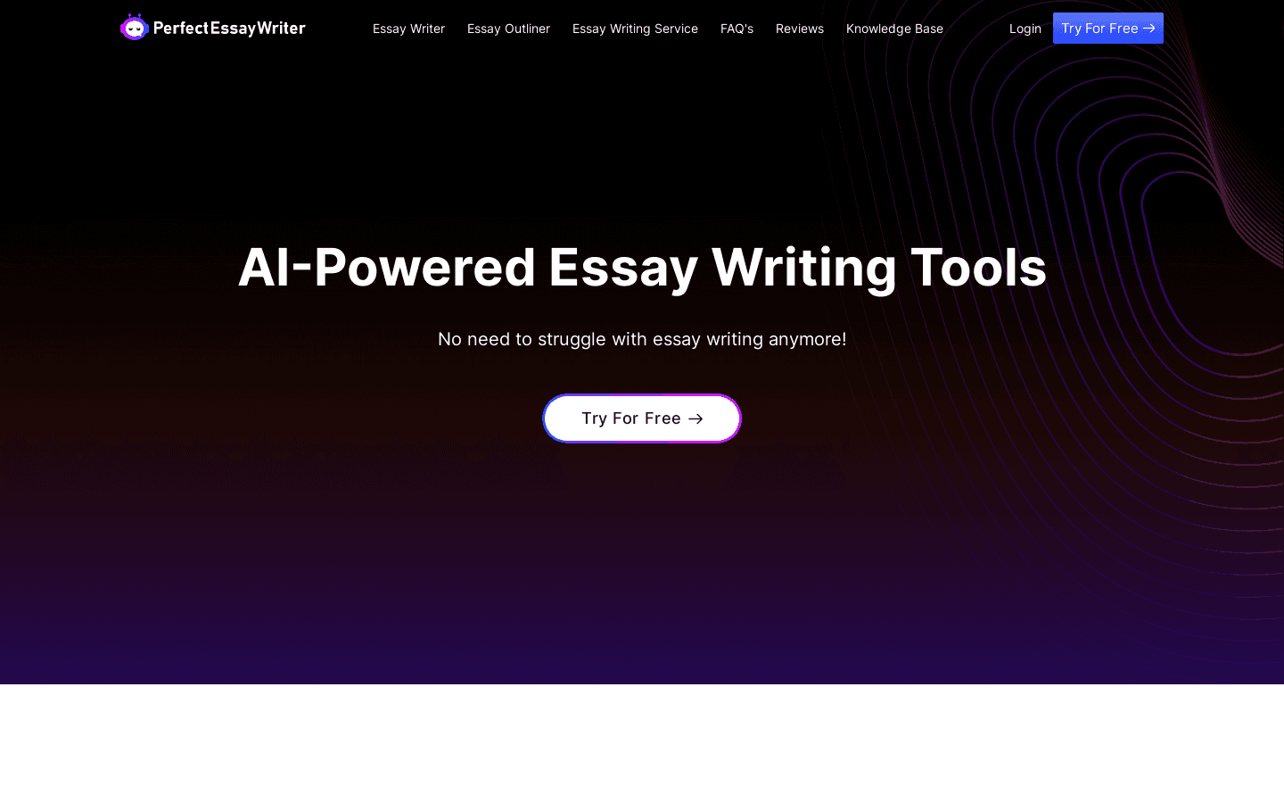 PerfectEssayWriter.ai preview
