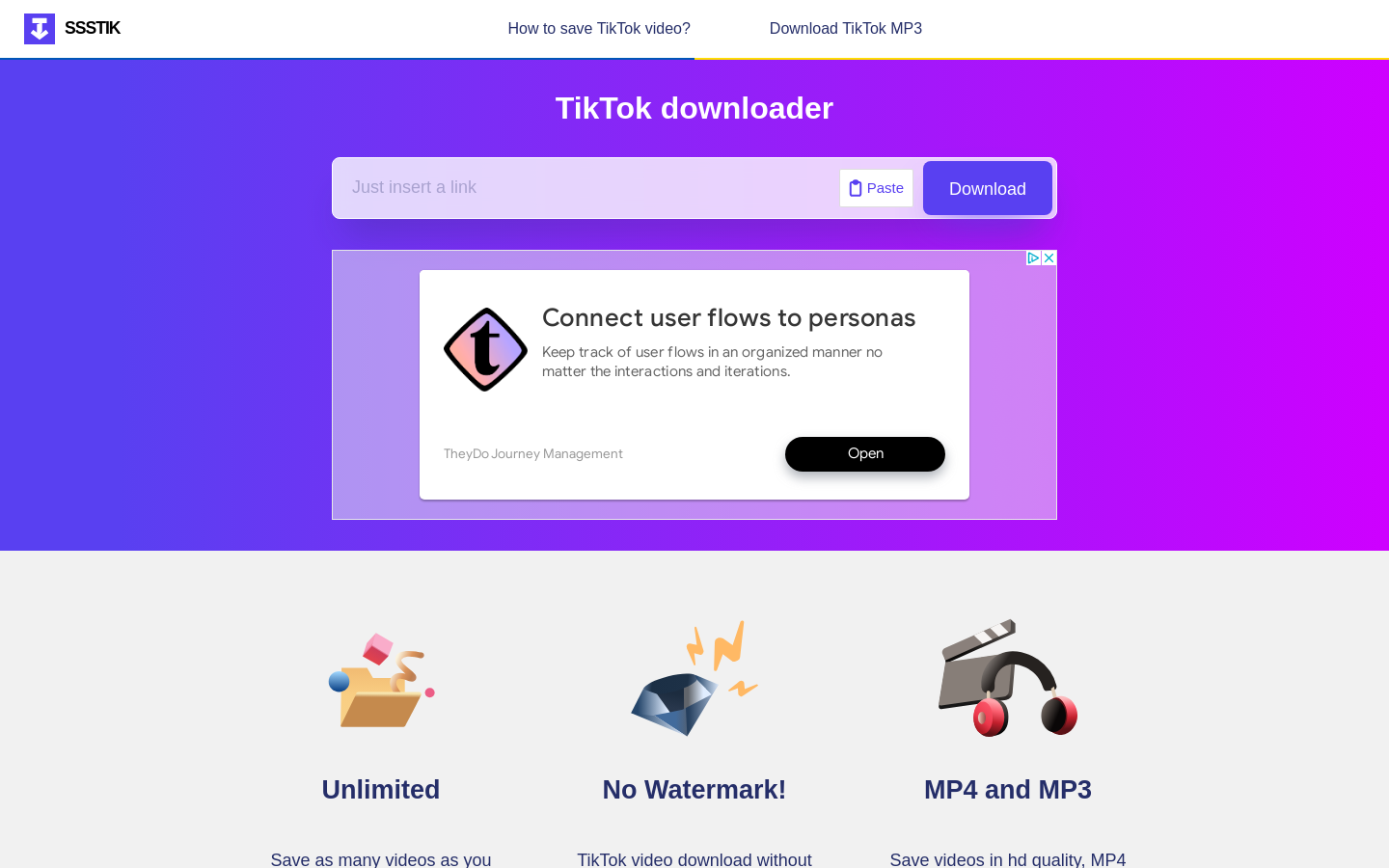 TikTok Downloader by SSSTIK preview