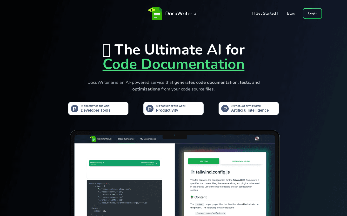 DocuWriter.ai preview