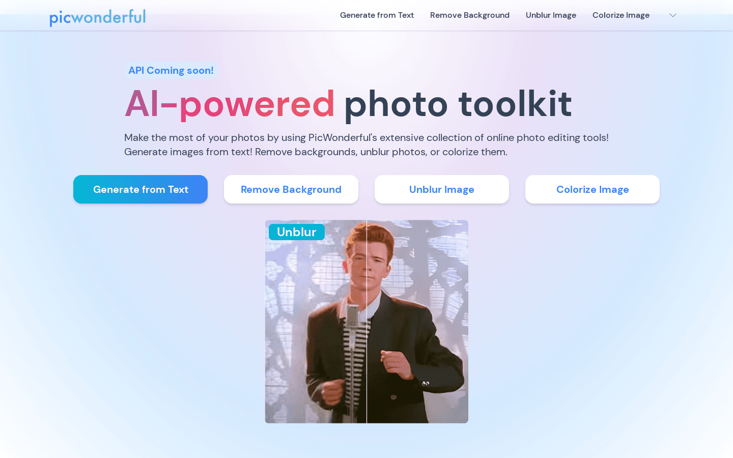PicWonderful preview