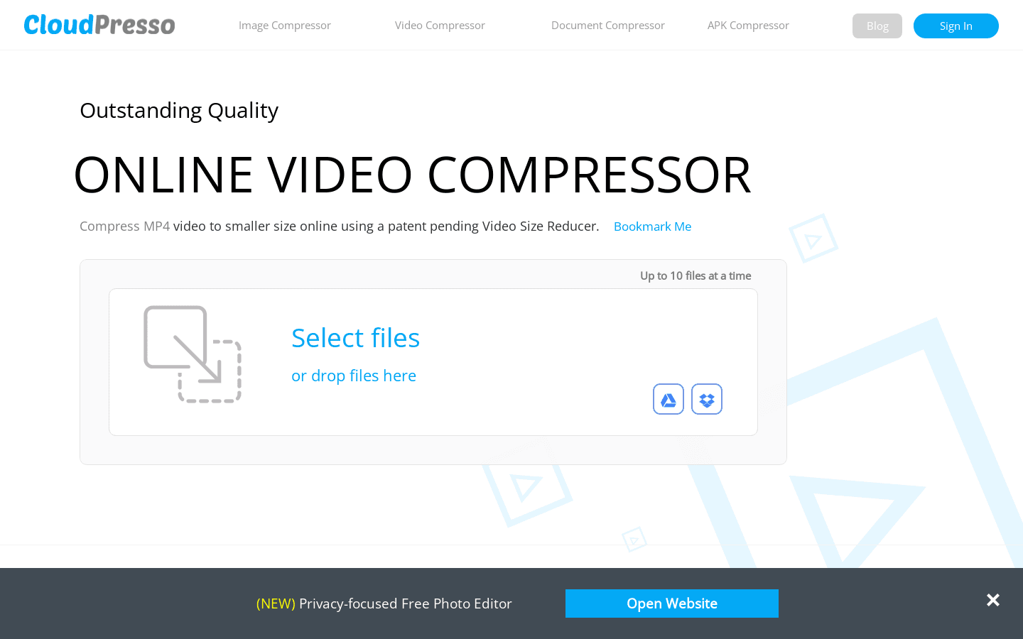 VIDEO COMPRESSOR preview
