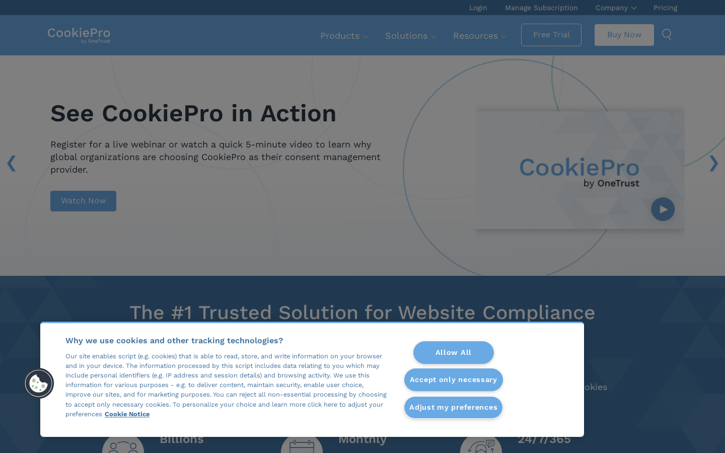 CookiePro preview