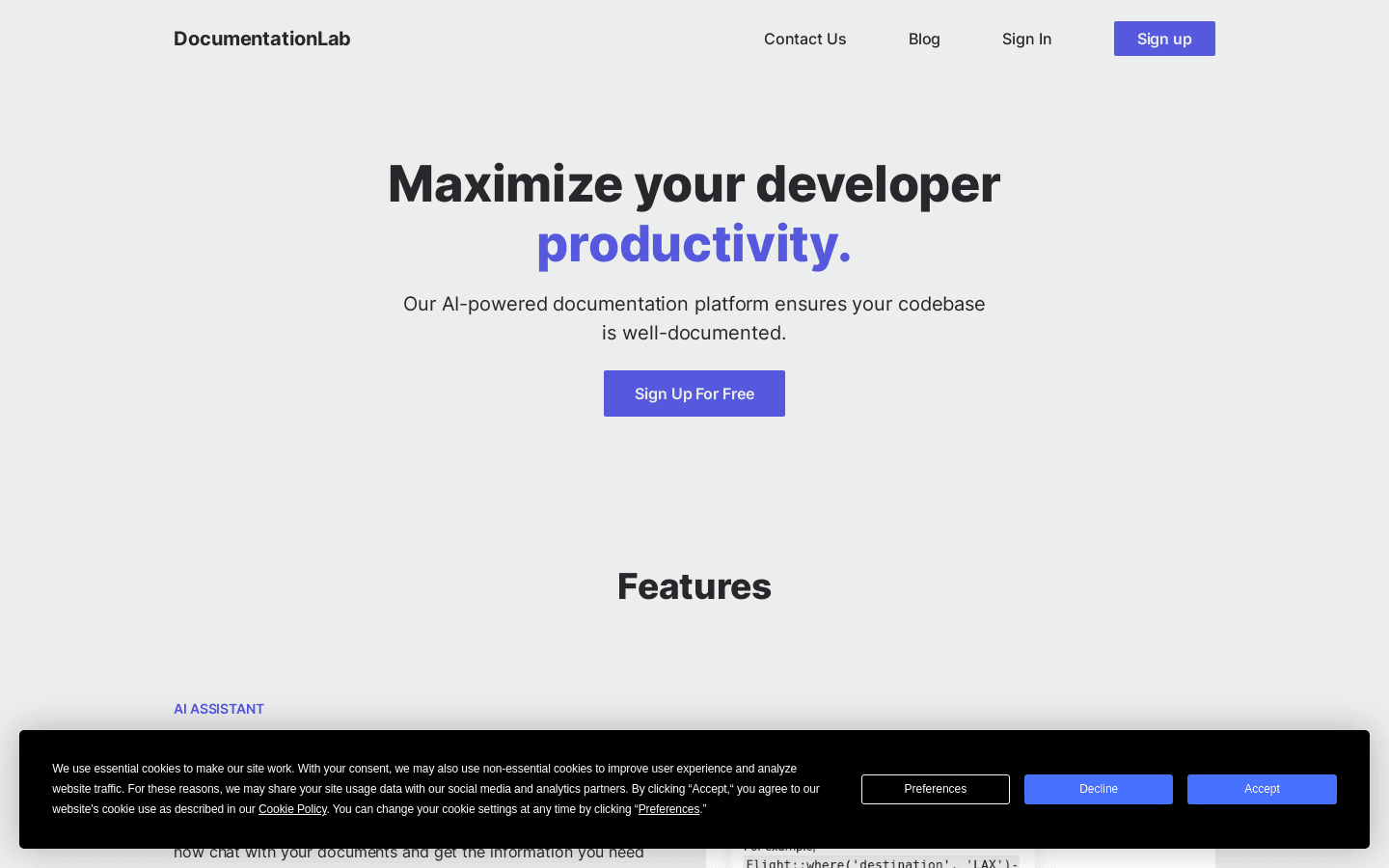DocumentationLab preview