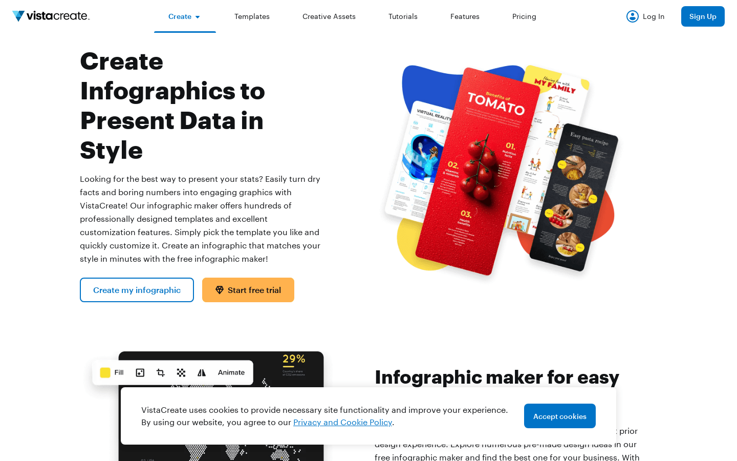 Infographics Maker preview