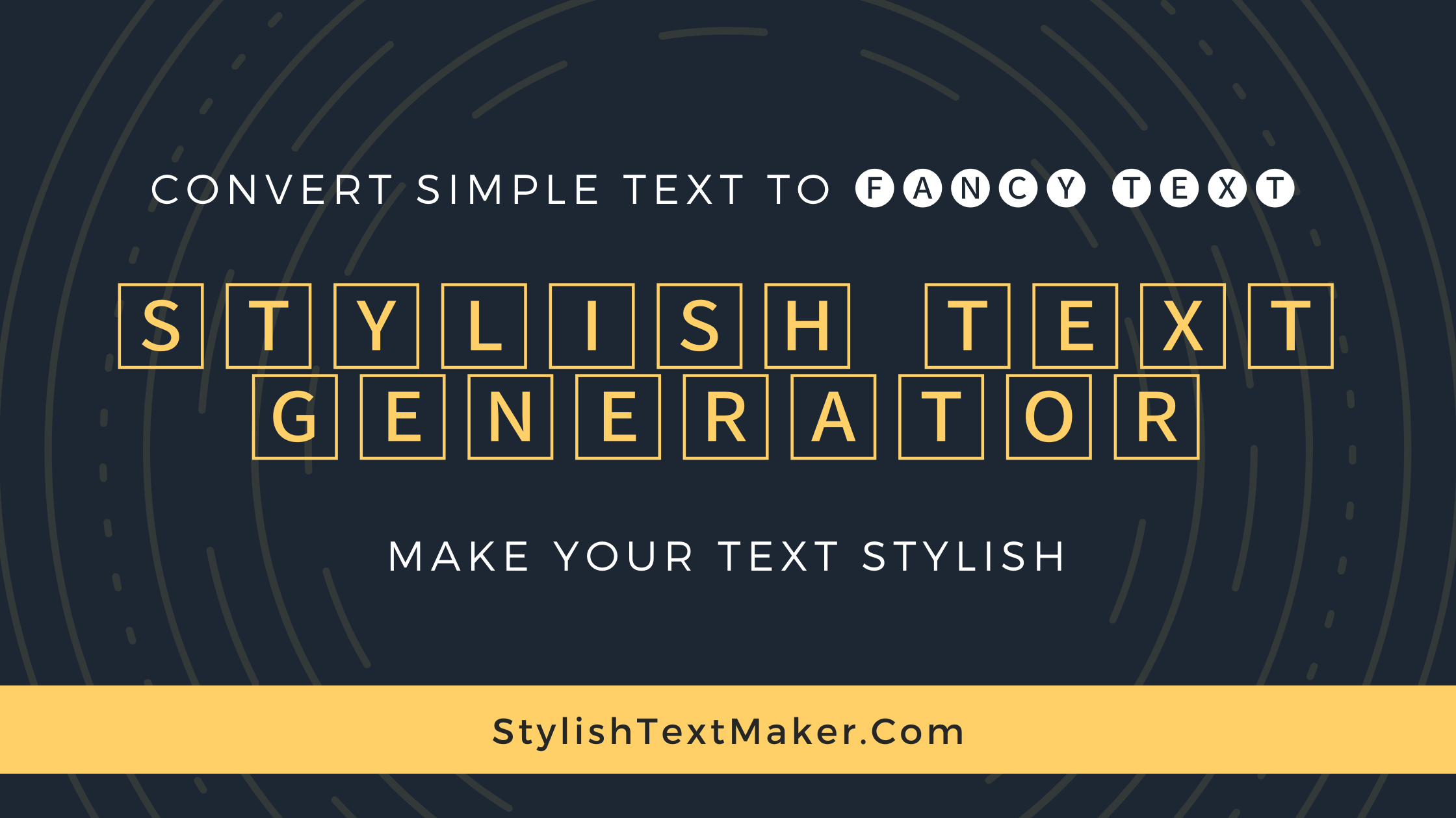 Stylish Text Generator preview