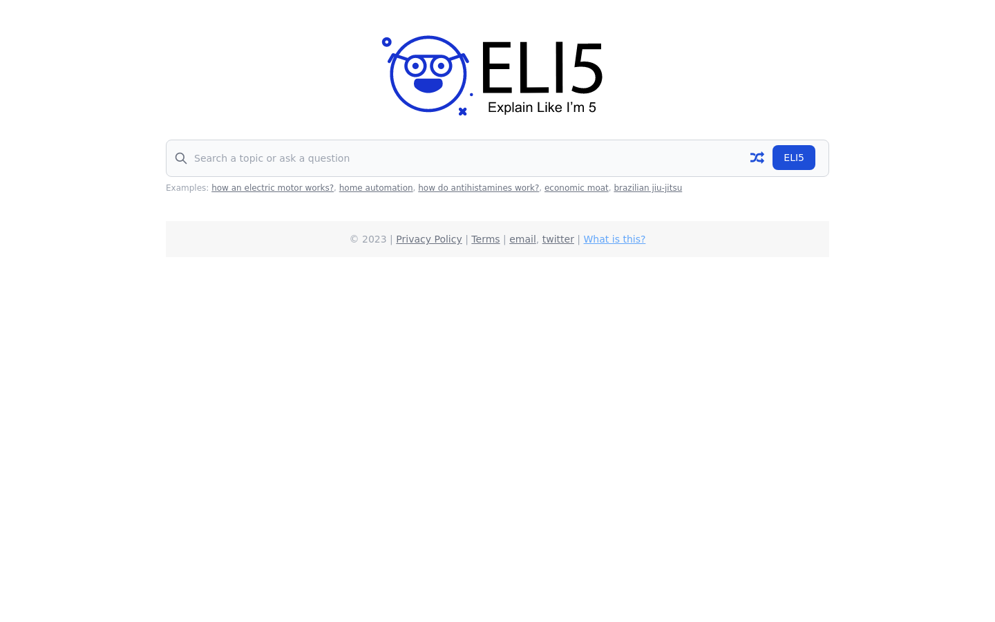 ELI5 preview