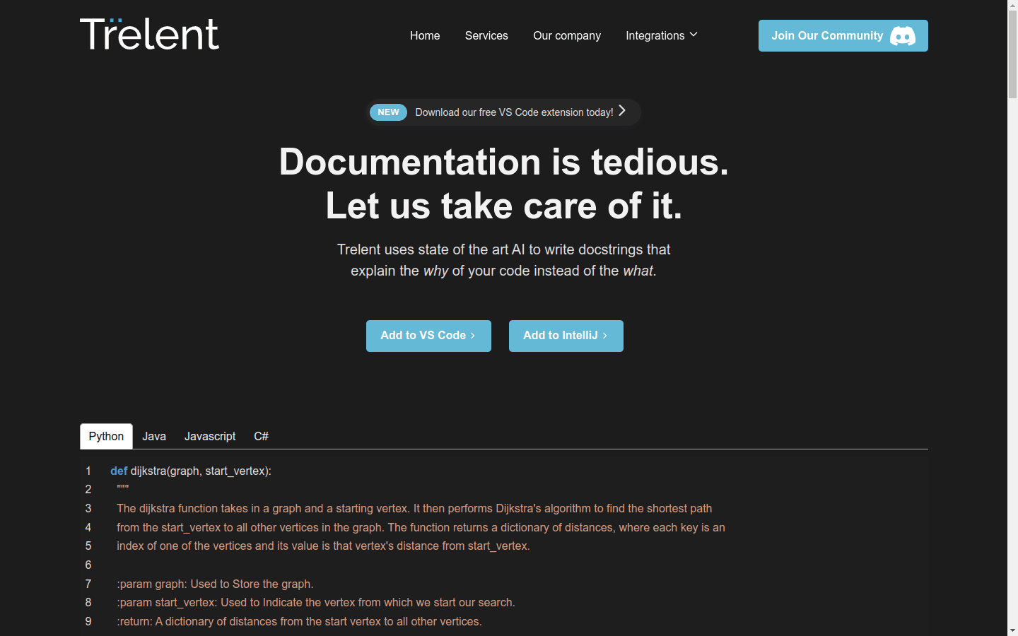 Trelent preview