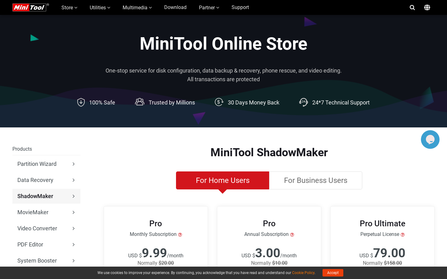 MiniTool ShadowMaker Trial preview