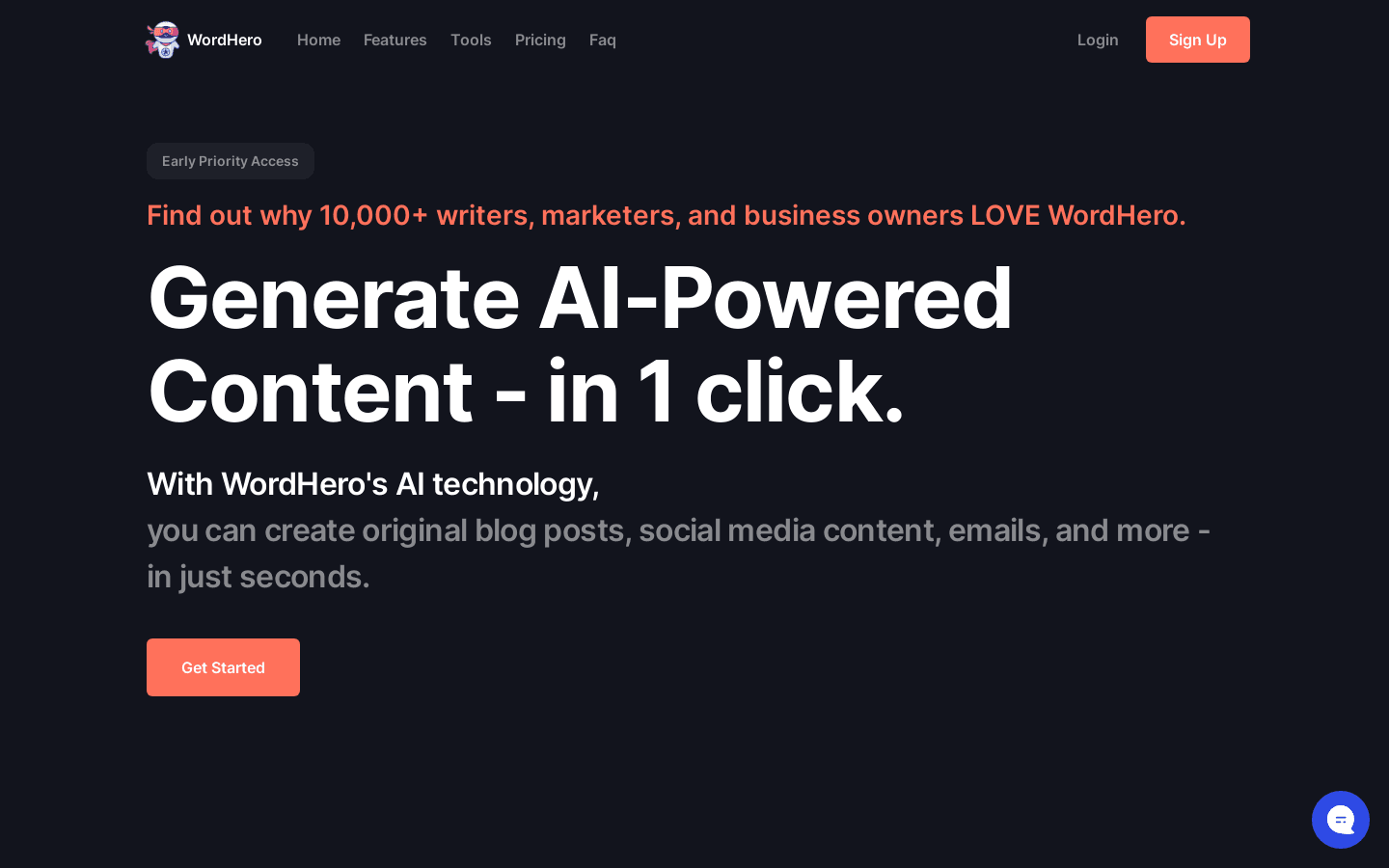 WordHero preview